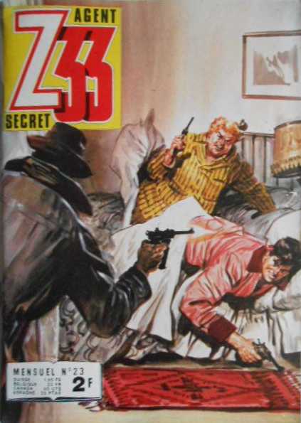 Scan de la Couverture Z 33 Agent Secret n 23